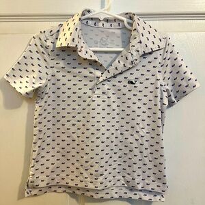 Vineyard Vines 3T performances polo- American flag